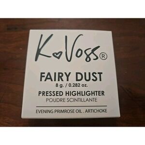 K Voss KVoss Fairy Dust Pressed Highlighter Moonlight Starkissed .28oz Full Size